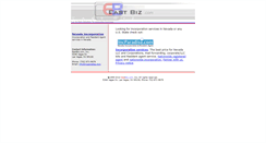 Desktop Screenshot of eastbiz.com